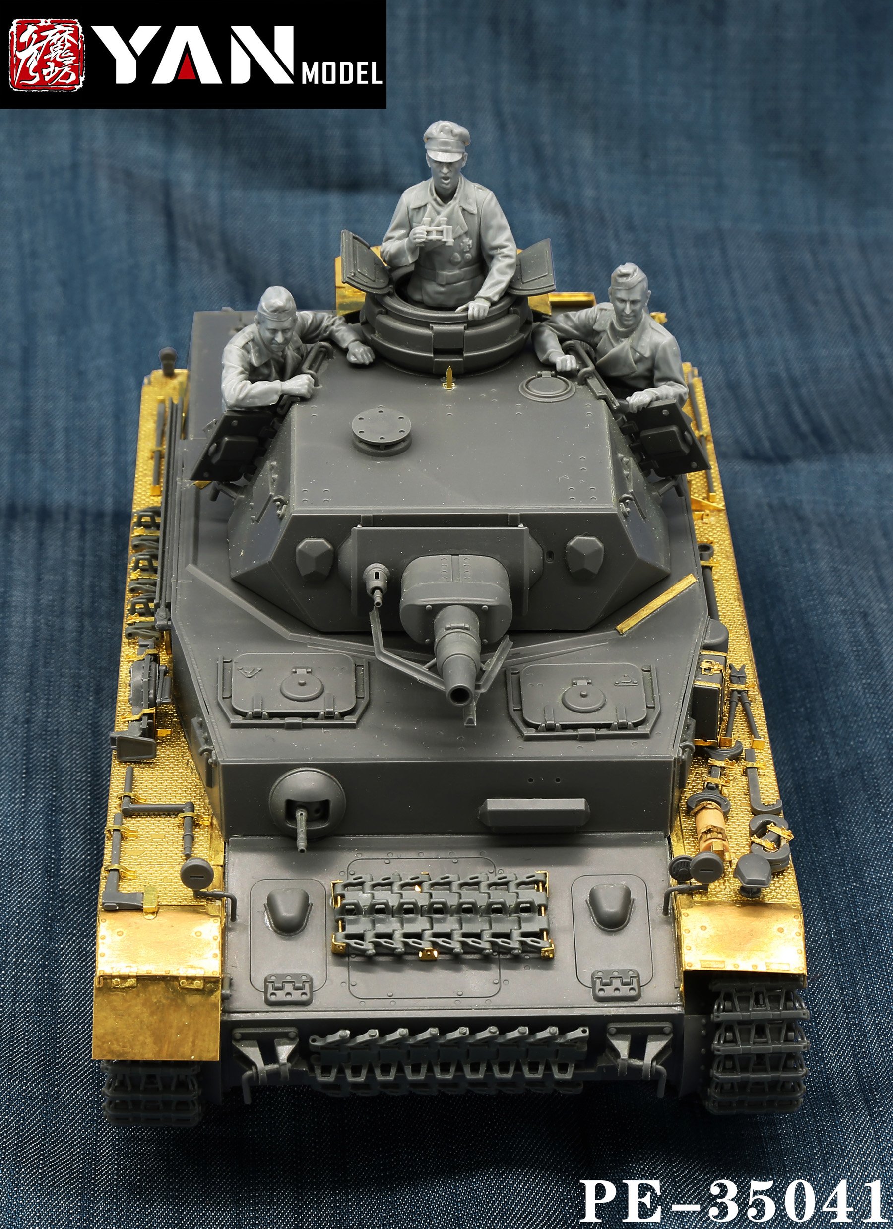1/35 Pz.Kpfw.IV Ausf.F Detail Up Set for Tamiya 35374 - Click Image to Close