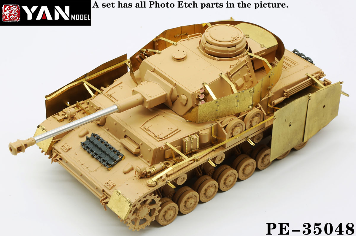 1/35 Pz.Kpfw.IV Ausf.H/G Detail Up Set for Rye Field Model - Click Image to Close