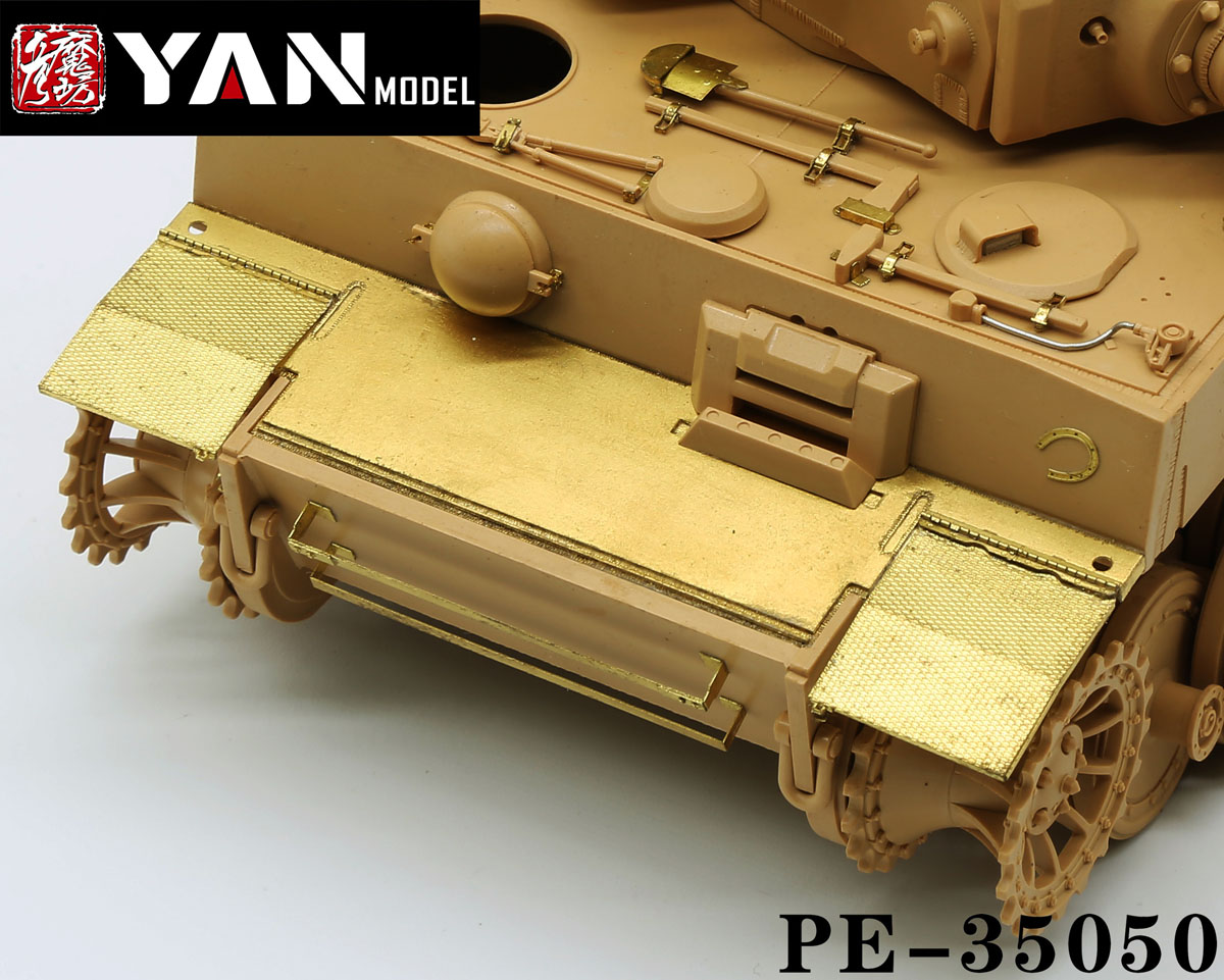 1/35 Tiger I Initial Detail Up Set for Rye Field Mode 5075 - Click Image to Close