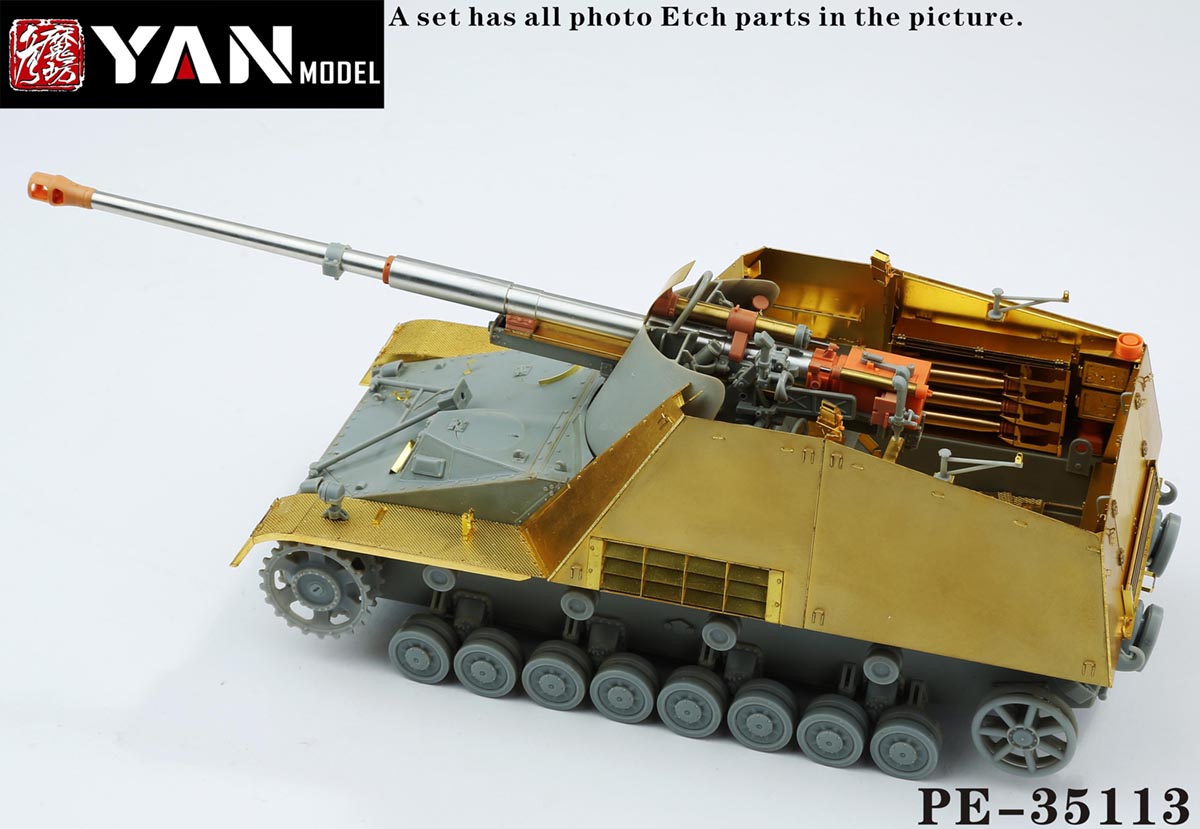 1/35 Sd.Kfz.164 Nashorn Detail Up Set for for Dragon - Click Image to Close